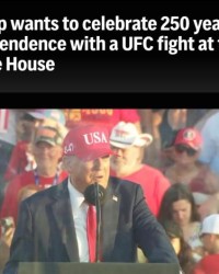 特朗普强烈要求：明年在白宫办！